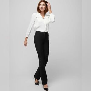 White House Black Market Comfort Stretch Classic Slim Boot Dress Pant